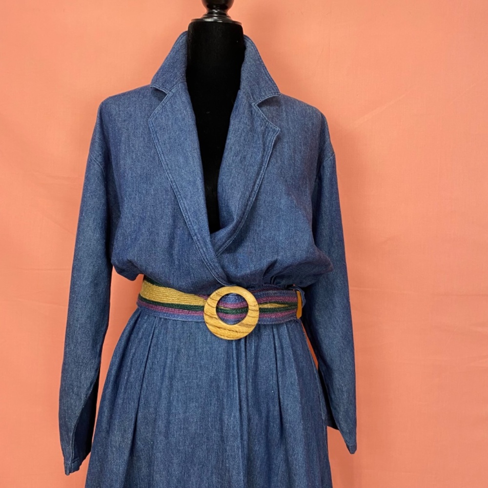 Vintage Denim KarenKane 90's dress.